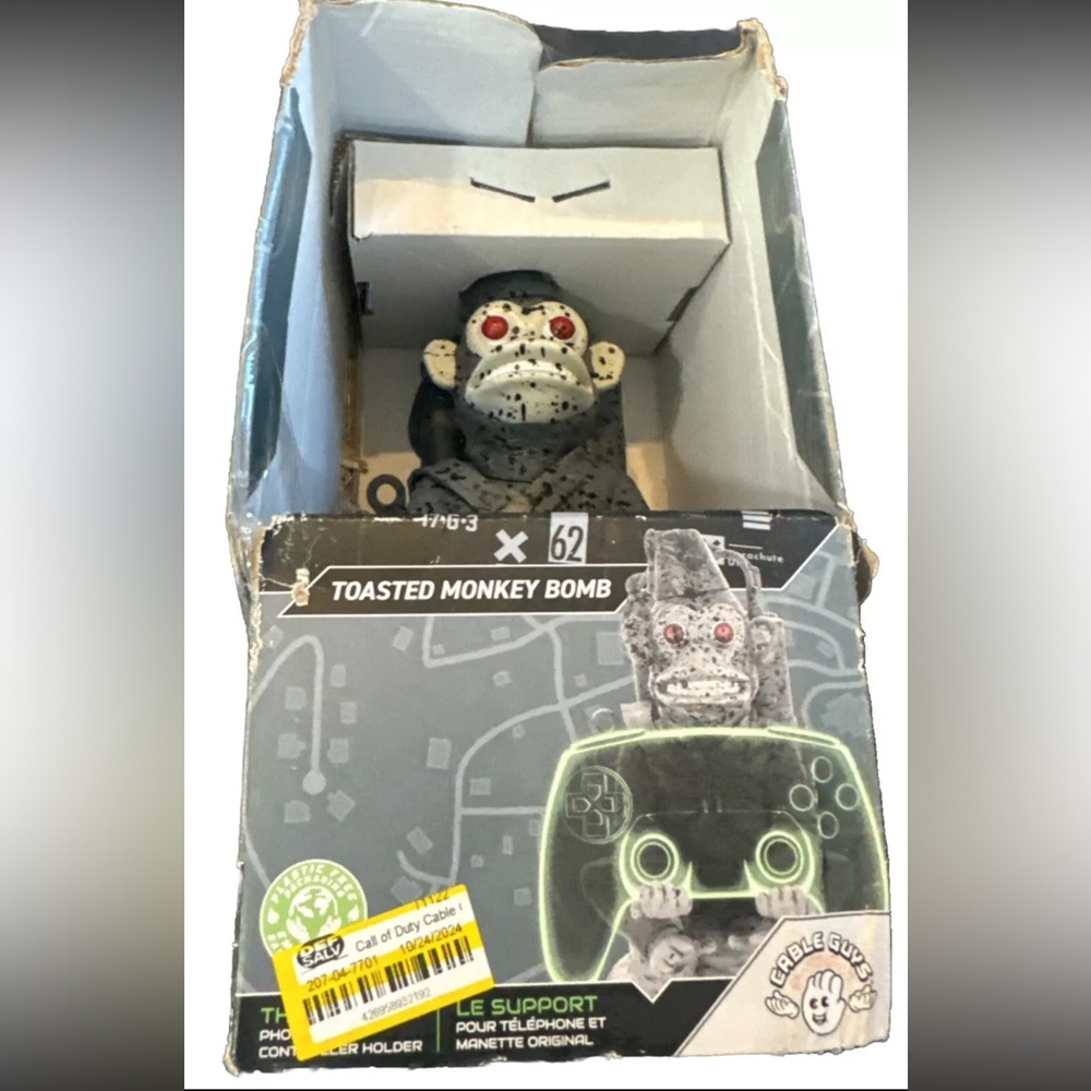 Call of Duty Cable Guy Phone and Controller Holder - Toasted Monkey Bomb